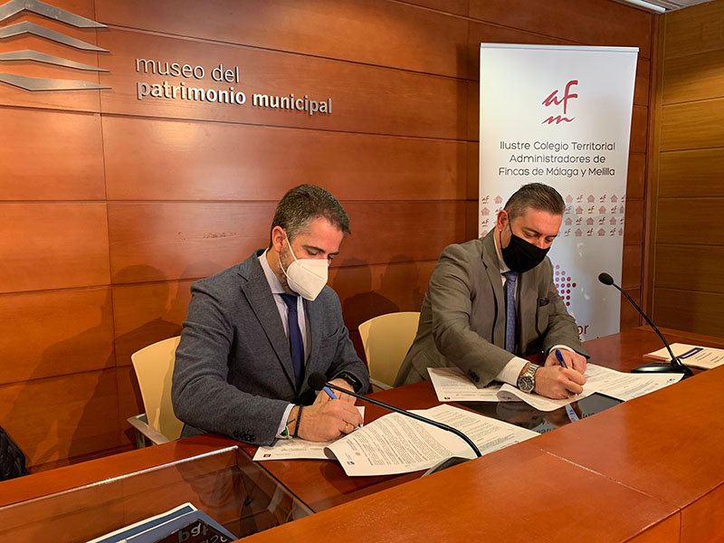 CAF Málaga y Gestrisam llegan a un acuerdo de colaboración para facilitar las gestiones tributarias de las comunidades de propietarios