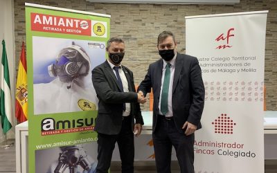 Acuerdo con Amisur, empresa dedicada a la retirada de amianto