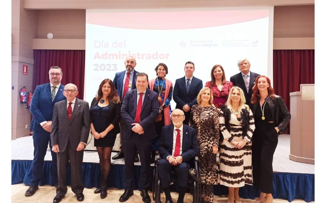 Junta de Gobierno en el Día del Administrador 2023. Colegio de Administradores de Fincas de Málaga y Melilla