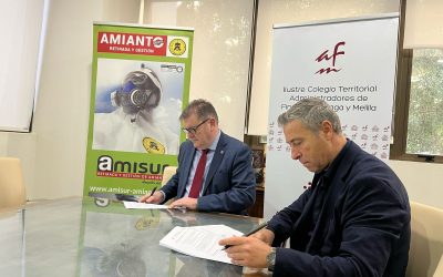 CAF Málaga y AMISUR, especialista en retirada y gestión de amianto, renuevan su colaboración